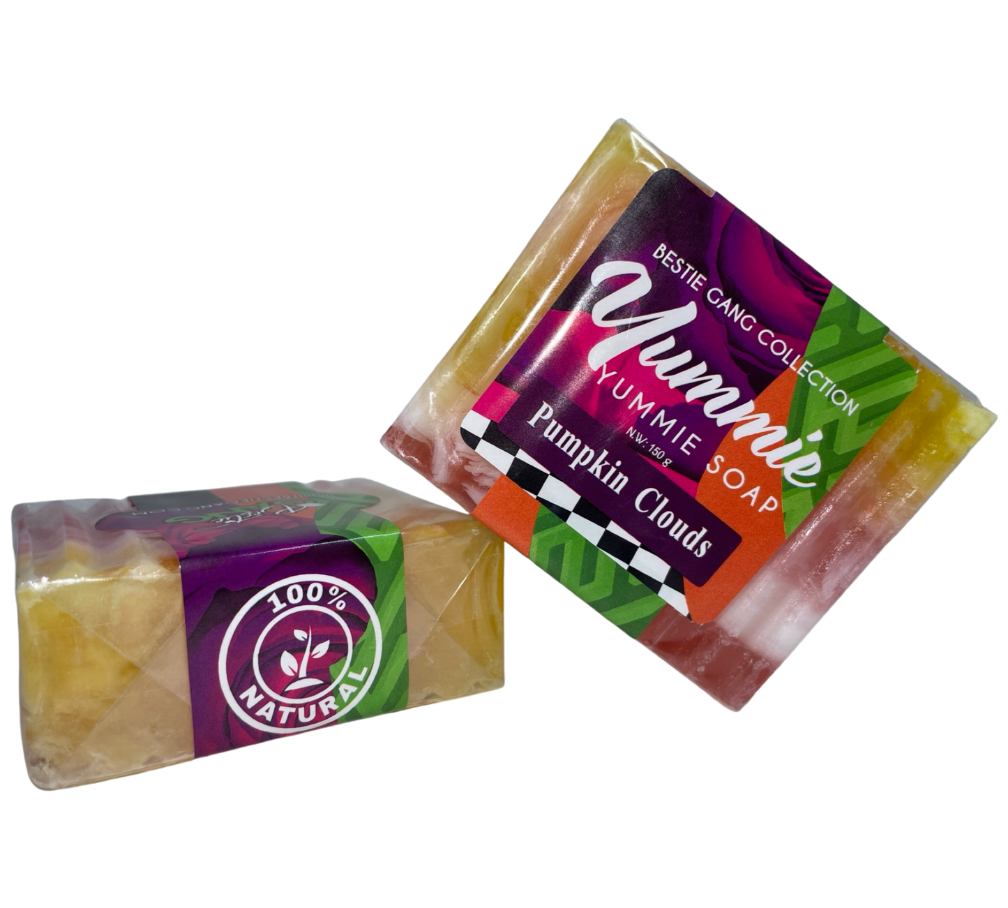 1 Pumpkin Clouds Soap