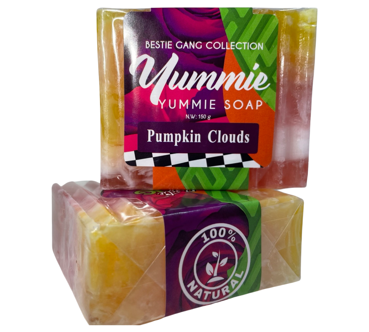 1 Pumpkin Clouds Soap