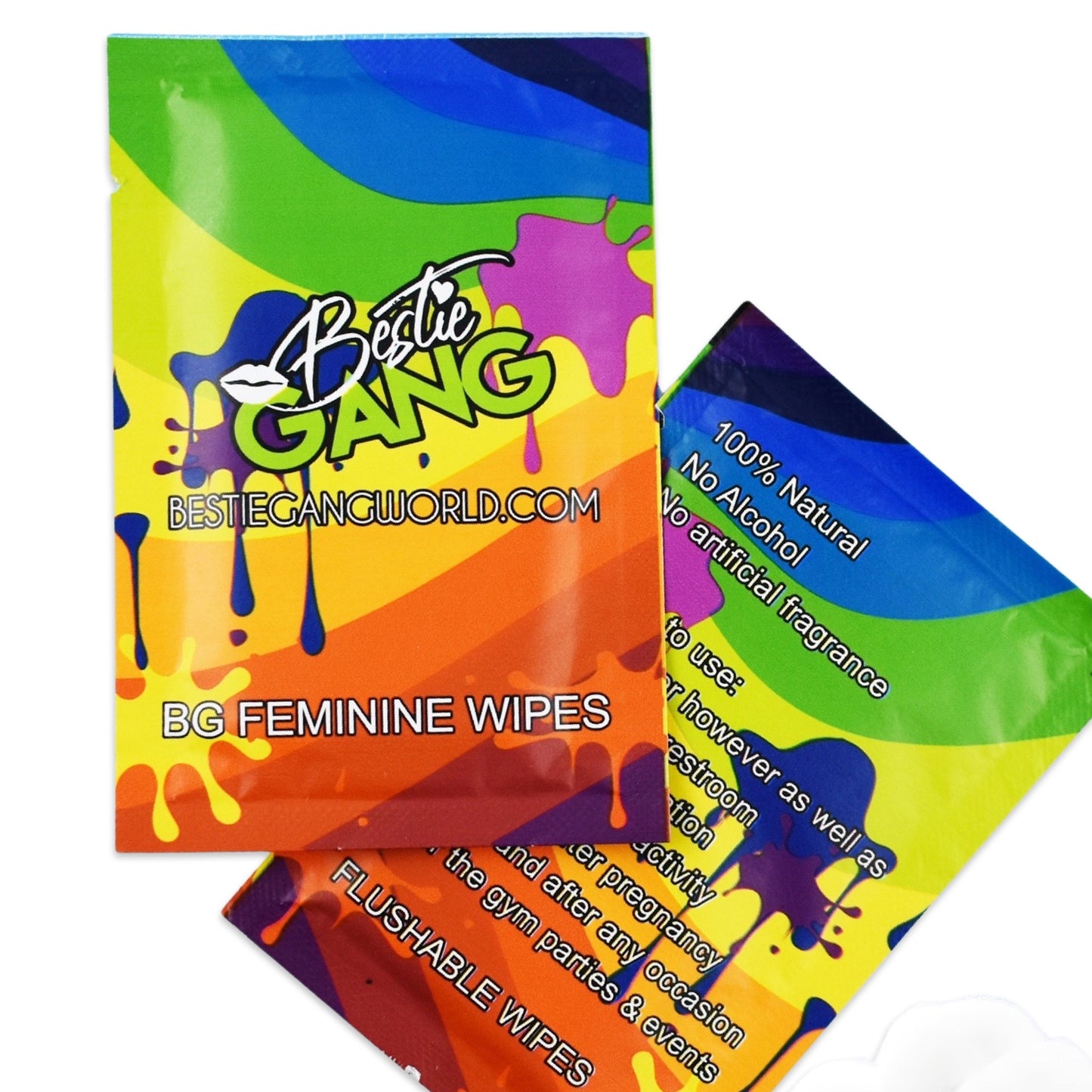 20 Bg Feminine Wipes “24 & More scent”