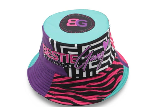 Bubblegum Breeze Reversible Bucket Hat