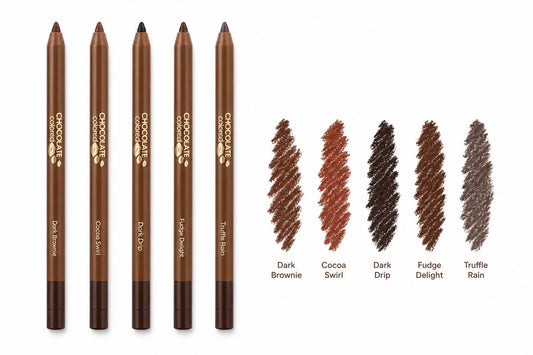 Chocolate Colored Lip Liner Set